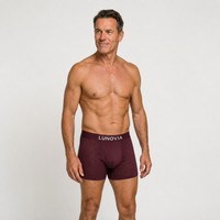 LUNOVIA® Bambus-Boxershorts