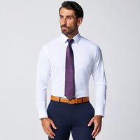 Knitterfreies Hemd mit Slim Fit