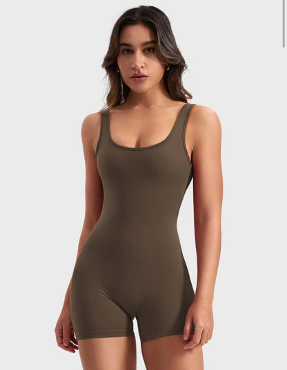 Evolve V- Back Romper