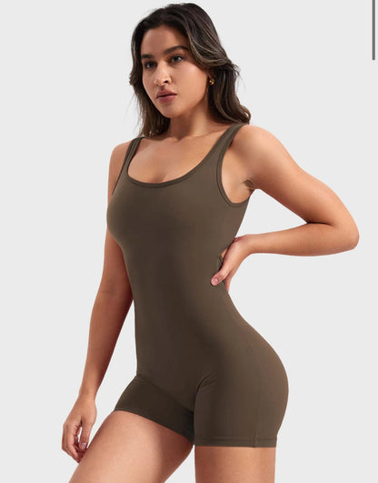 Evolve V- Back Romper