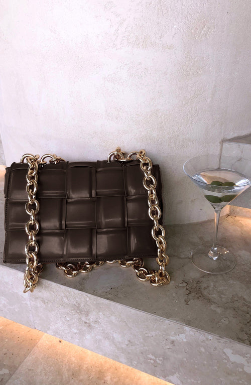 Mimosa Handbag - Chocolate