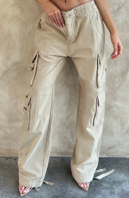 Tinashe Cargo Pants - Sand