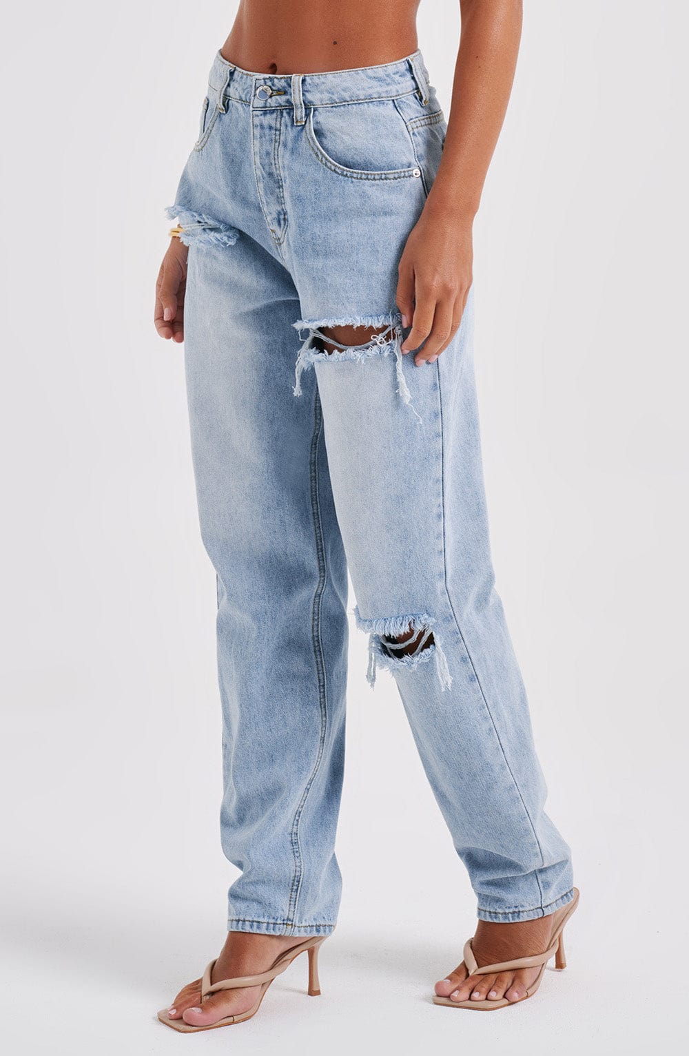 Tropez Pant - Blue Wash