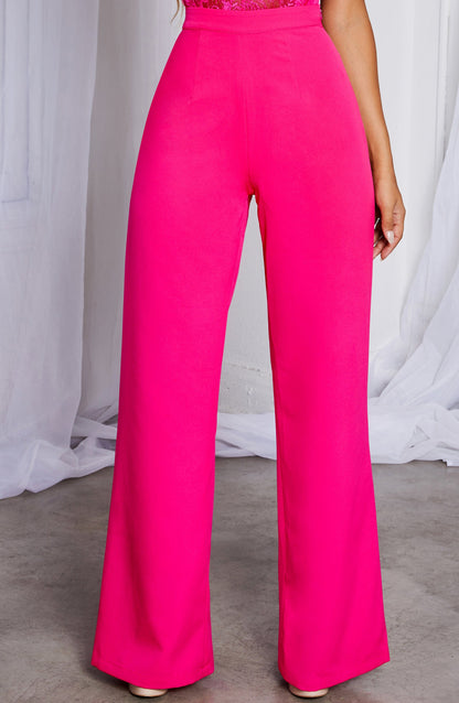 Vivian Pants- Hot Pink